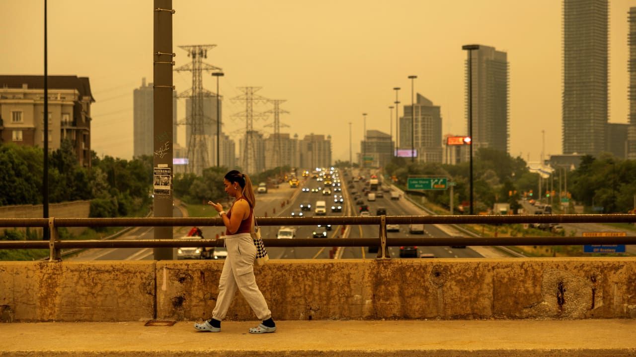 Why is Canada's wildfire smoke blanketing parts of North America? - explainer